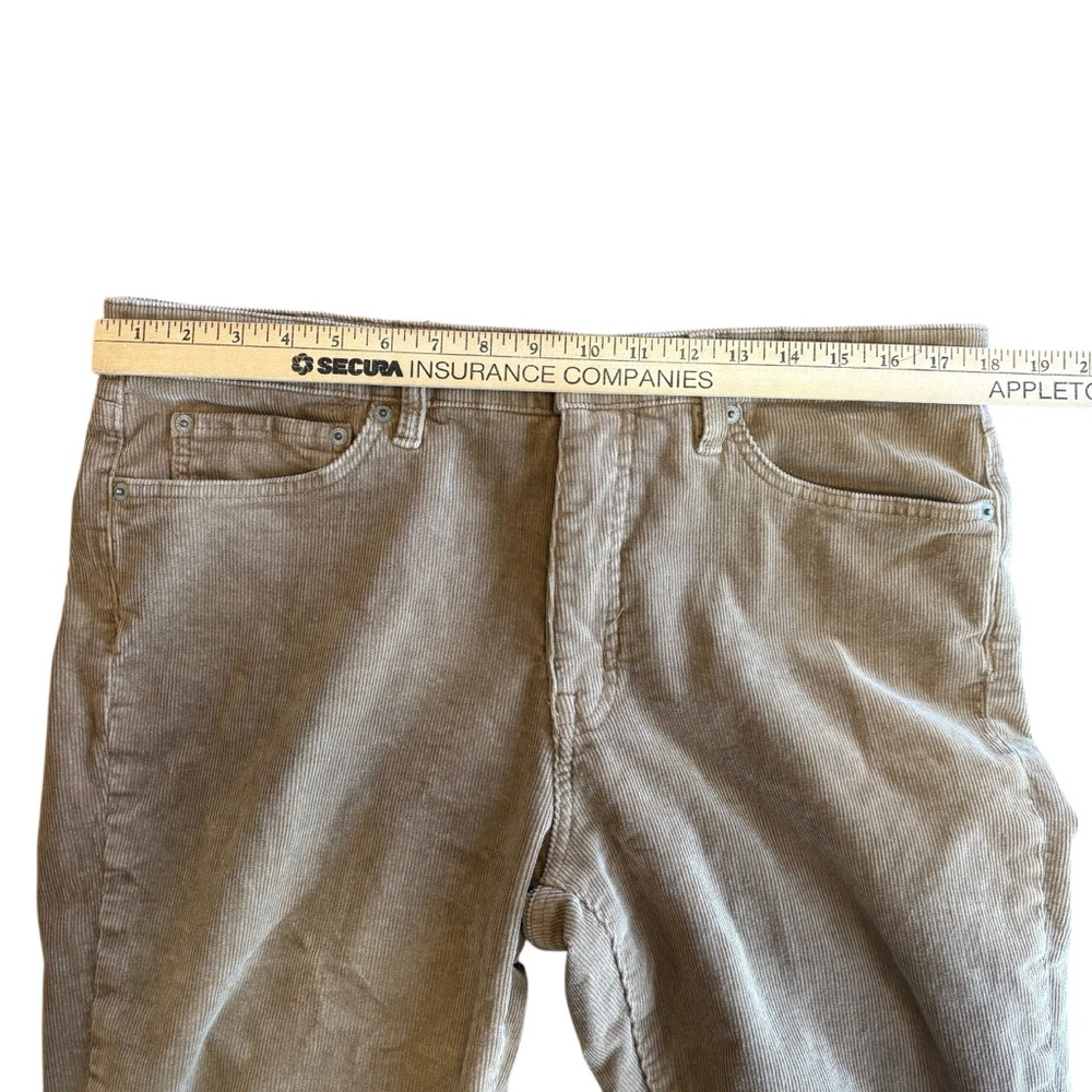Lauren Ralph Lauren Corduroy Pants Women’s Size 16 Tan Straight Leg - Picture 5 of 8